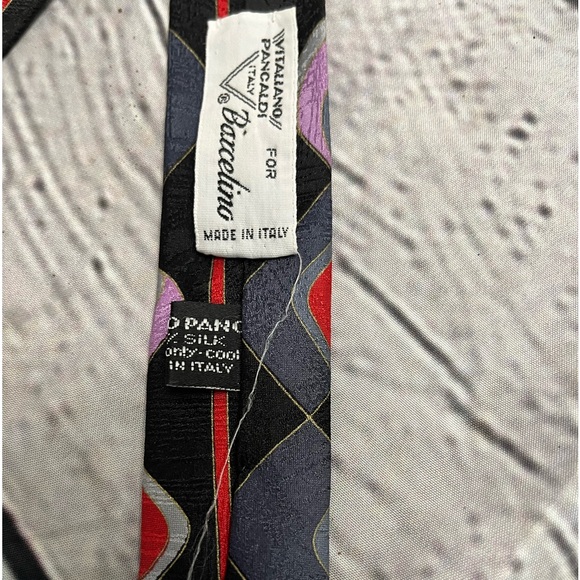 Vitalliano Pancaldi-vintage authentic tie - Picture 4 of 8